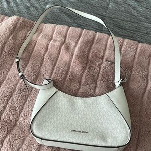 Michael Kors White Shoulder Bag